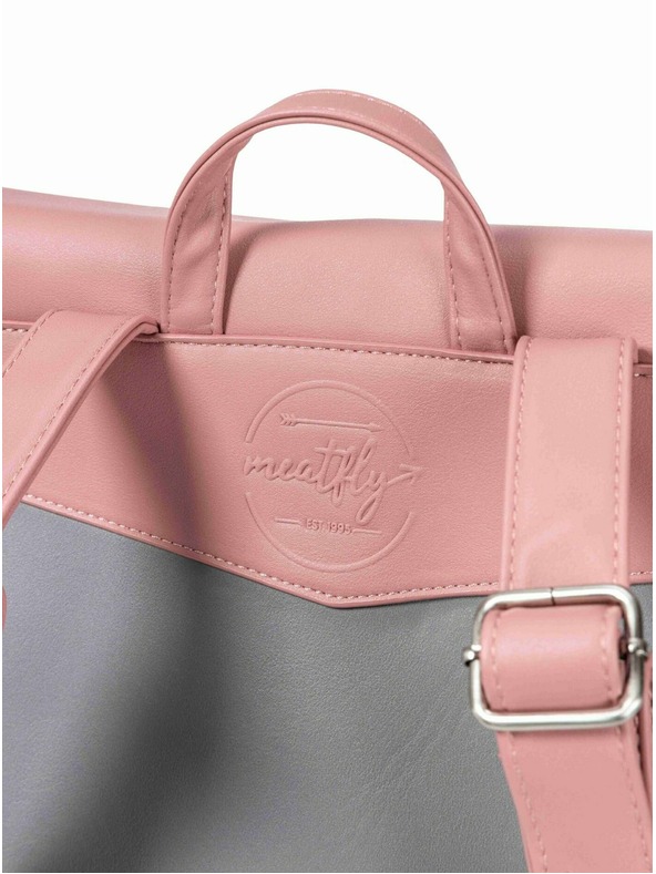 Meatfly Meatfly Rucksack Triumph Dusty Rose / Hellgrau | Grau | Volumen 16 L