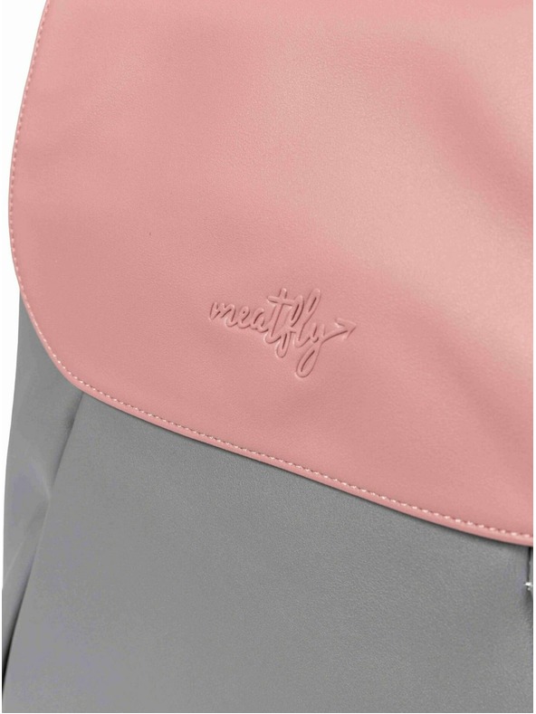 Meatfly Meatfly Rucksack Triumph Dusty Rose / Hellgrau | Grau | Volumen 16 L