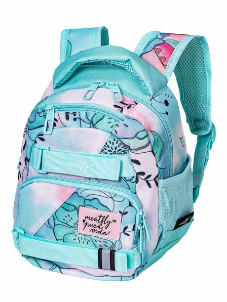 Meatfly Meatfly Rucksack Levi Mint Blumen 10 L