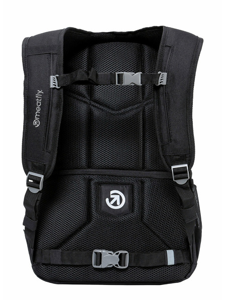 Meatfly Meatfly Rucksack Exile Schwarz 24 L + MÄPPCHEN GRATIS | Schwarz | Volumen 24 L