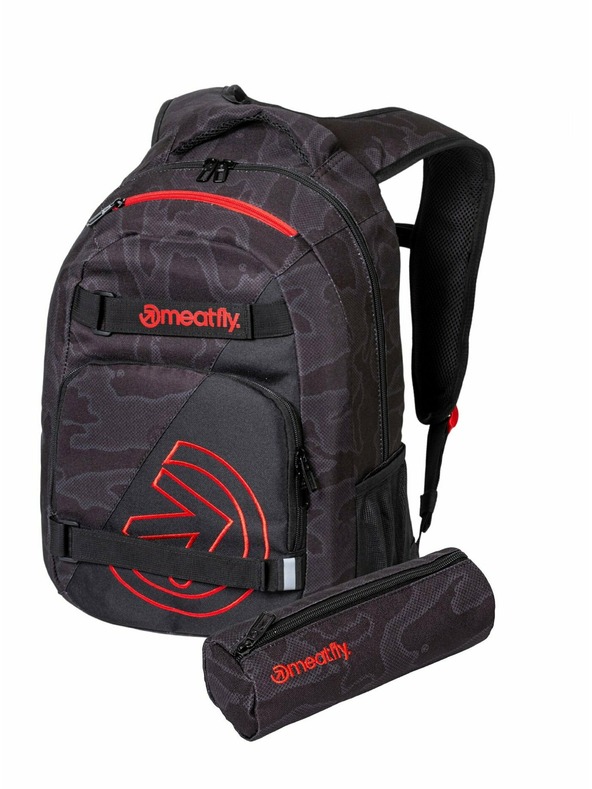 Meatfly Meatfly Rucksack Exile Morph Schwarz 24 L | Schwarz | Volumen 24 L