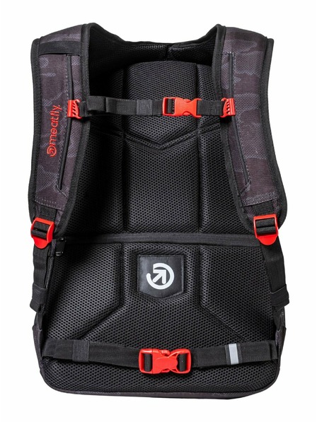 Meatfly Meatfly Rucksack Exile Morph Schwarz 24 L | Schwarz | Volumen 24 L