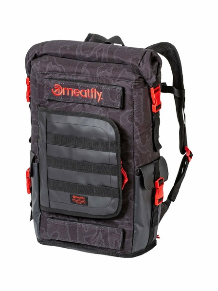 Meatfly Meatfly Rucksack Periscope Morph Schwarz 30 L | Schwarz | Volumen 30 L