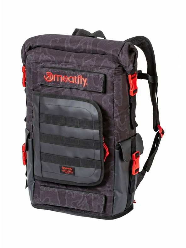 Meatfly Meatfly Rucksack Periscope Morph Schwarz 30 L | Schwarz | Volumen 30 L