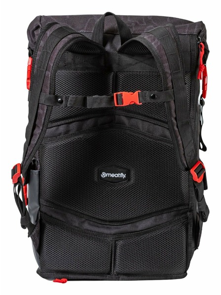 Meatfly Meatfly Rucksack Periscope Morph Schwarz 30 L | Schwarz | Volumen 30 L