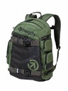 Meatfly Meatfly Rucksack Wanderer Dunkeloliv / Schwarz 28 L