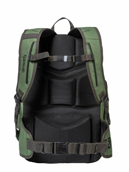 Meatfly Meatfly Rucksack Wanderer Dunkeloliv / Schwarz 28 L
