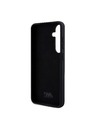 Karl Lagerfeld Karl Lagerfeld Liquid Silicone Choupette NFT Rückseite Hülle für Samsung Galaxy S24+ Schwarz