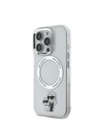 Karl Lagerfeld Karl Lagerfeld IML Karl and Choupette MagSafe Rückseite Hülle für iPhone 16 Pro Max Transparent
