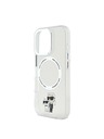 Karl Lagerfeld Karl Lagerfeld IML Karl and Choupette MagSafe Rückseite Hülle für iPhone 16 Pro Max Transparent
