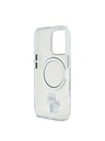 Karl Lagerfeld Karl Lagerfeld IML Karl and Choupette MagSafe Rückseite Hülle für iPhone 16 Pro Max Transparent