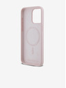 Karl Lagerfeld Rückseite Hülle für iPhone 14 Pro Karl Lagerfeld Liquid Silicone Karl and Choupette Magsafe