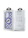Karl Lagerfeld Karl Lagerfeld IML Monogram K&CH Heads MagSafe Rückseite Hülle für iPhone 16 Pro Max Purple