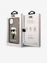 Karl Lagerfeld Karl Lagerfeld IML Ikonik NFT Rückseite Hülle für iPhone 14 Plus Black