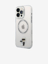 Karl Lagerfeld IML Karl and Choupette NFT MagSafe Rückseite Hülle für iPhone 13 Pro Max Transparent Karl Lagerfeld