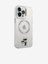 Karl Lagerfeld IML Karl and Choupette NFT MagSafe Rückseite Hülle für iPhone 13 Pro Max Transparent Karl Lagerfeld
