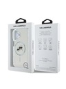 Karl Lagerfeld Karl Lagerfeld IML K&CH Heads Metallrahmen MagSafe Rückseite Hülle für iPhone 16 Transparent
