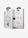 Karl Lagerfeld Karl Lagerfeld IML Karl and Choupette NFT MagSafe Rückseite Hülle für iPhone 13 Transparent