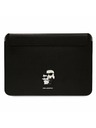 Karl Lagerfeld Karl Lagerfeld Saffiano Karl and Choupette Notebook-Hülle 15/16 Black