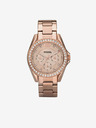 Fossil Roségoldene Damen Uhr Fossil Riley