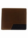 Meatfly Meatfly Leder-Geldbörse Zac Premium Brown | Braun | Größe