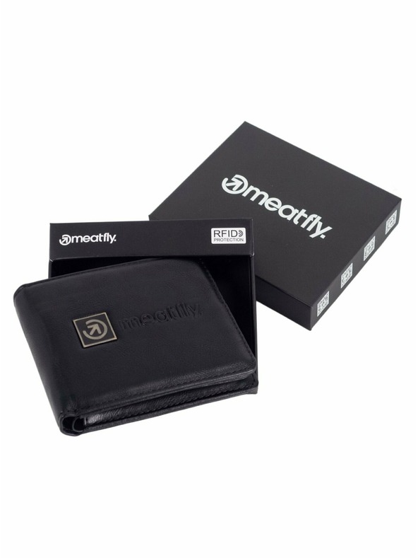 Meatfly Meatfly Geldbörse Darin Black | Schwarz | Größe
