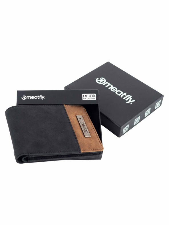 Meatfly Meatfly Geldbörse Marve Black | Schwarz | Größe