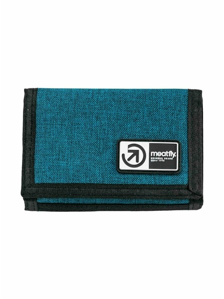 Meatfly Meatfly Geldbörse Dewey Petrol Heather | Schwarz | Größe