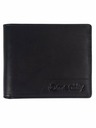 Meatfly Meatfly Leder-Geldbörse Eliot Premium Black | Schwarz | Größe