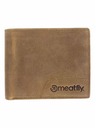 Meatfly Meatfly Leder-Geldbörse Eliot Premium Oak | Braun | Größe