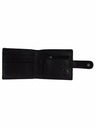 Meatfly Meatfly Leder-Geldbörse Nathan Premium Black | Schwarz | Größe