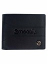 Meatfly Meatfly Leder-Geldbörse Zac Premium Black | Schwarz | Größe
