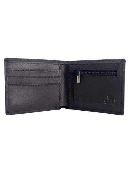 Meatfly Meatfly Leder-Geldbörse Zac Premium Black | Schwarz | Größe