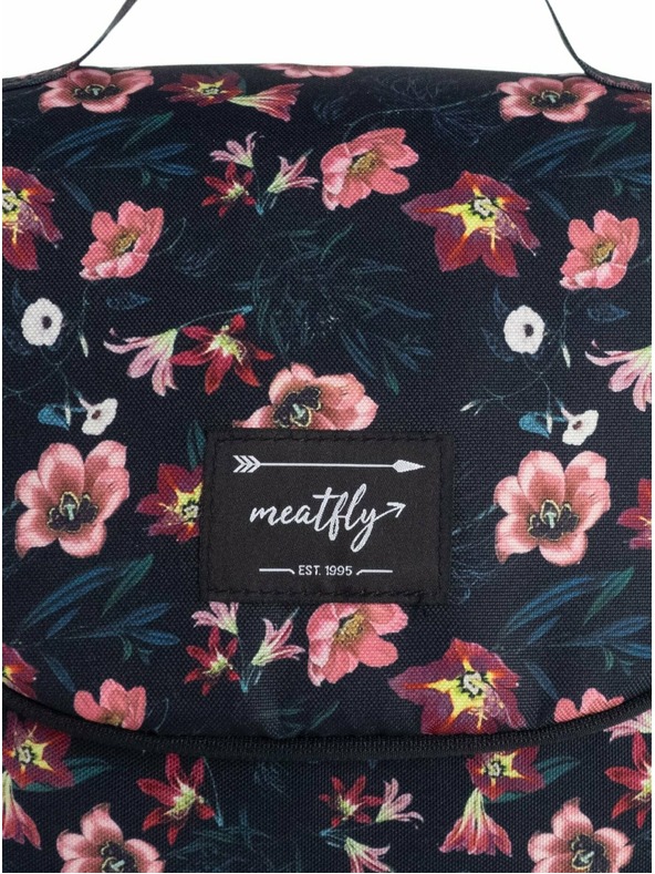 Meatfly Meatfly Kulturtasche Cara Hibiscus | Schwarz | Größe