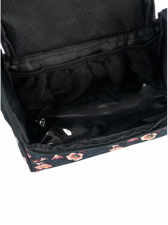 Meatfly Meatfly Kulturtasche Cara Hibiscus | Schwarz | Größe