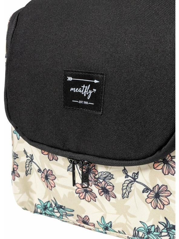 Meatfly Meatfly Kulturtasche Cara Fragnance Sand | Schwarz | Volumen 6 L