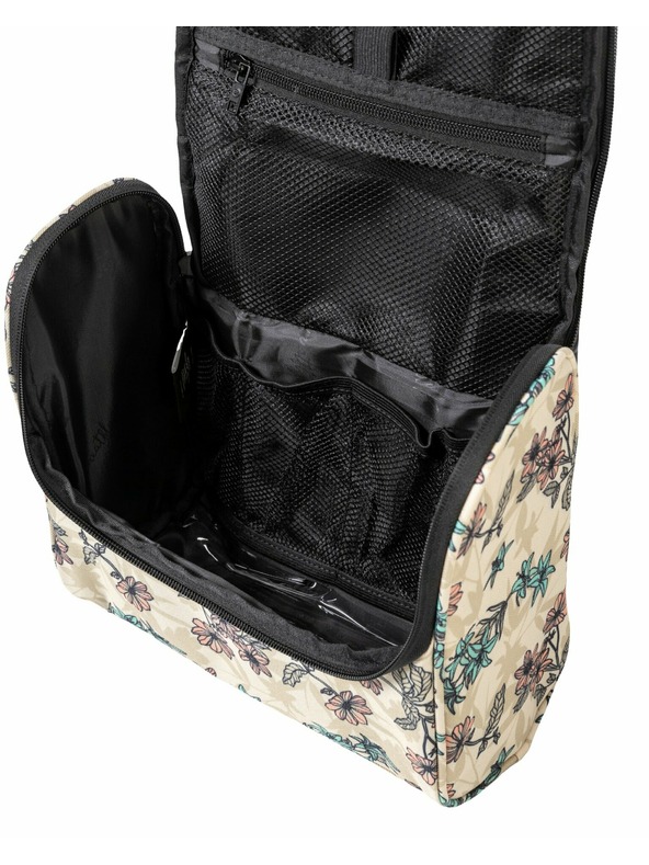 Meatfly Meatfly Kulturtasche Cara Fragnance Sand | Schwarz | Volumen 6 L