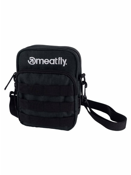 Meatfly Meatfly Herrentasche Hardy Charcoal | Grau | Volumen 1,5 L
