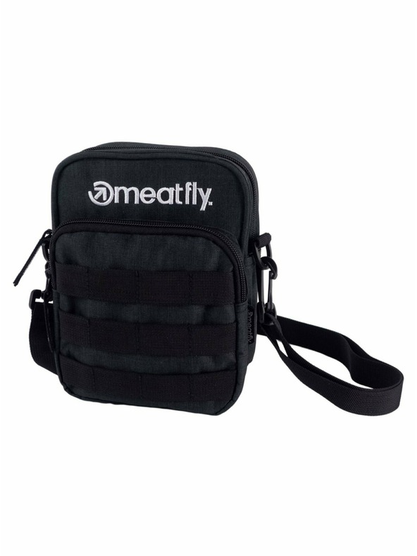 Meatfly Meatfly Herrentasche Hardy Charcoal | Grau | Volumen 1,5 L