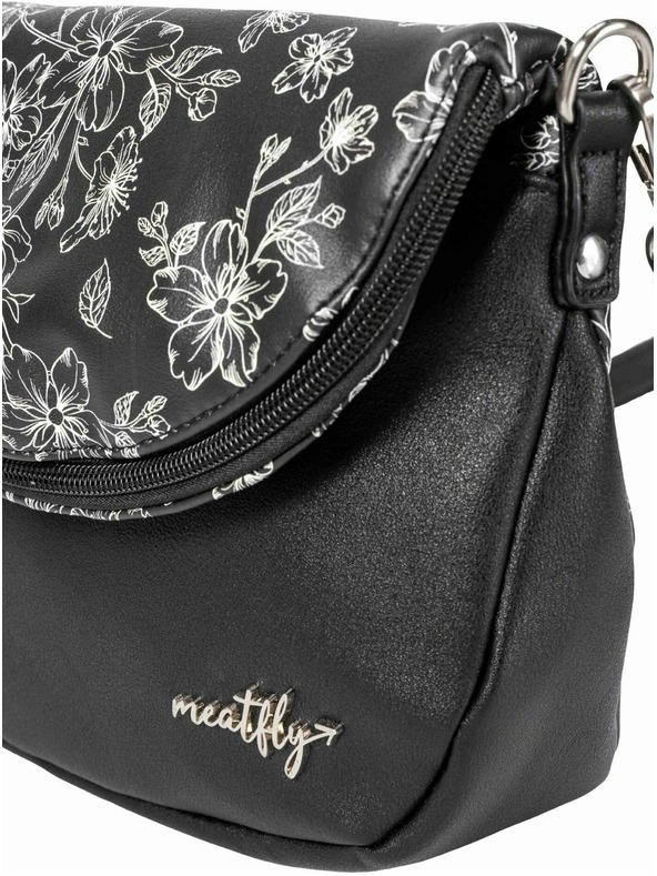 Meatfly Meatfly Tasche Shea Blossom Black | Schwarz | Volumen 1,5 L