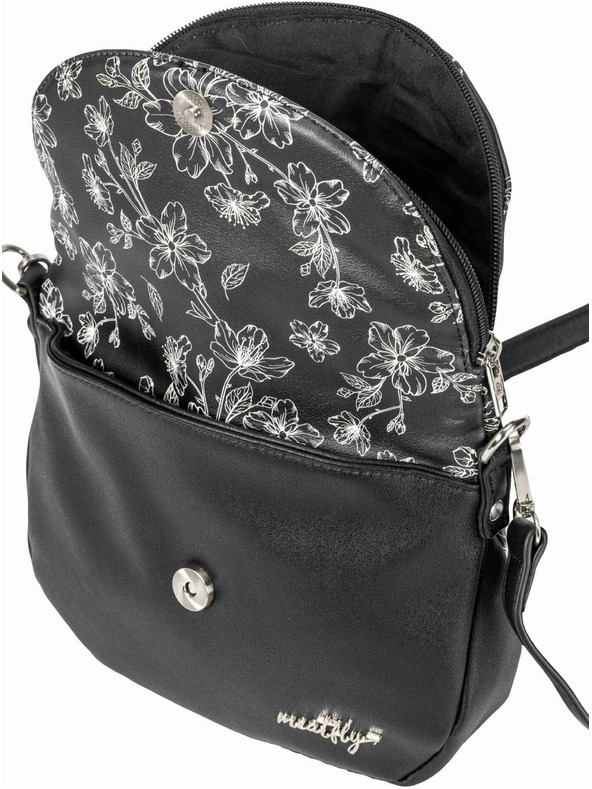 Meatfly Meatfly Tasche Shea Blossom Black | Schwarz | Volumen 1,5 L