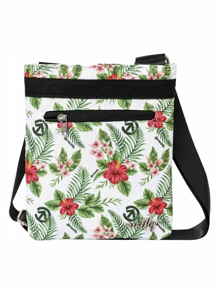 Meatfly Meatfly Damen Handtasche Dixie White Tropical | Mehrfarbig | Volumen 0,4 L
