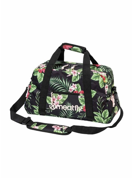 Meatfly Meatfly Reisetasche Mavis Tropical Black | Schwarz | Volumen 26 L