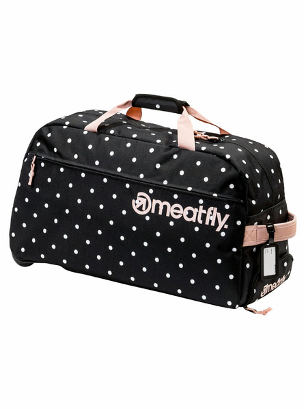 Meatfly Meatfly Reisetasche Gail White Dot/Powder Pink 42 L | Weiß | Volumen 42 L