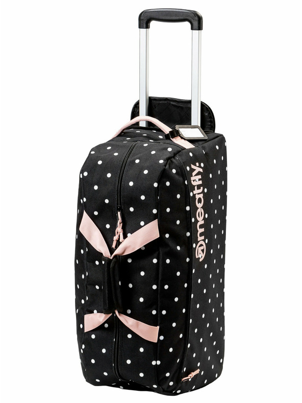 Meatfly Meatfly Reisetasche Gail White Dot/Powder Pink 42 L | Weiß | Volumen 42 L