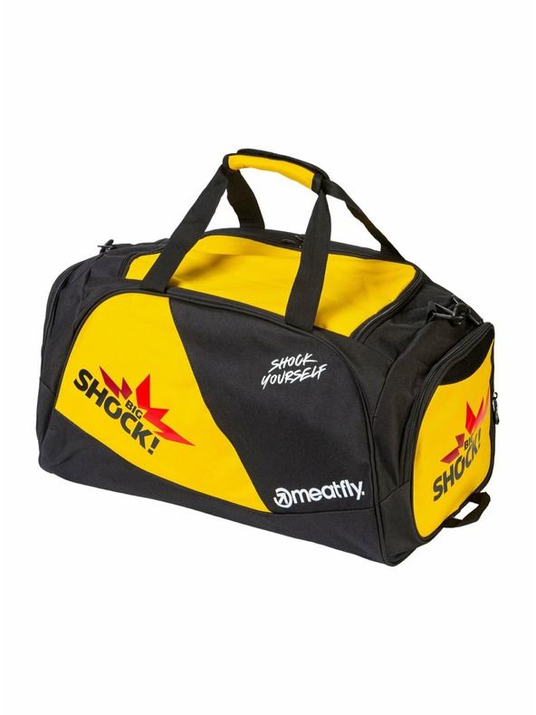 Meatfly Meatfly Reisetasche Rocky Big Shock | Schwarz | Volumen 30 L
