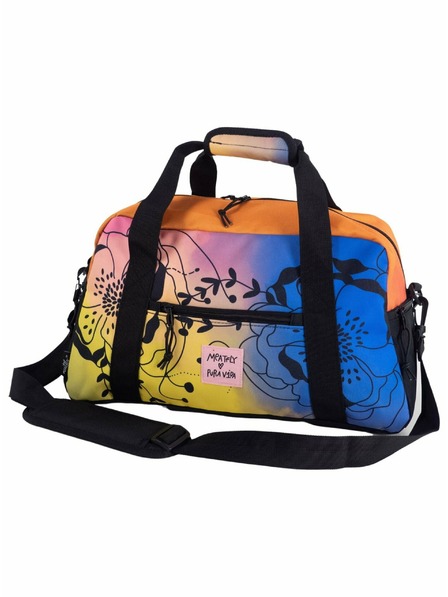 Meatfly Meatfly Reisetasche X Pura Vida Mavis Peach Flowers | Rosa | Volumen 26 L