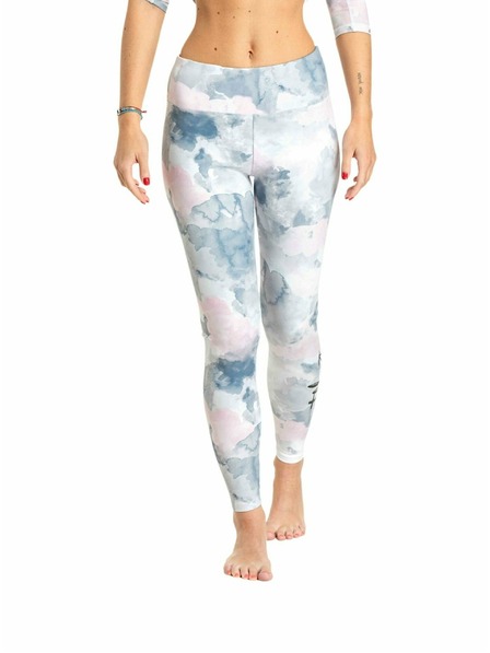 Meatfly Meatfly Damen Thermo-Leggings Jenna Clouds Pink