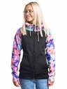 Meatfly Meatfly Damen technisches Sweatshirt Alisha Peach Aquarel/Black | Rosa | Größe