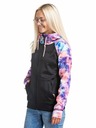 Meatfly Meatfly Damen technisches Sweatshirt Alisha Peach Aquarel/Black | Rosa | Größe